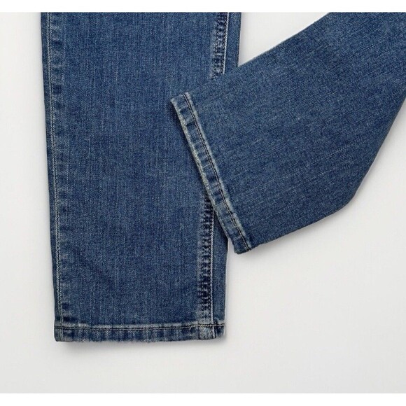 Ana Jeans Womens 29/8 Boyfriend Distressed Low Mid Denim Blue Measures 31 x 29.5 - Picture 11 of 12